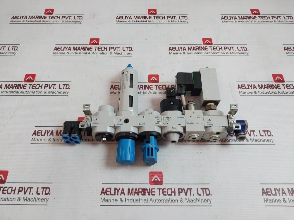 Festo Hee-D-Mini-24 Filter Regulator Shut On Off Valve 250v