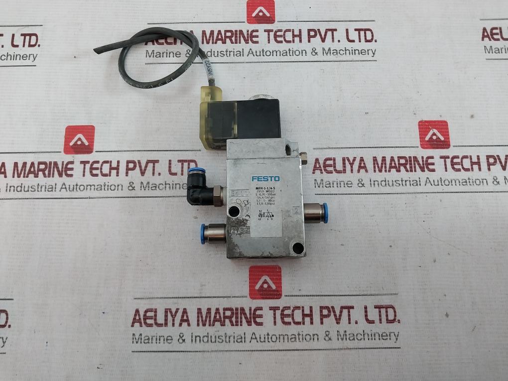 Festo Mfh-3-14-S Solenoid Valve 42v