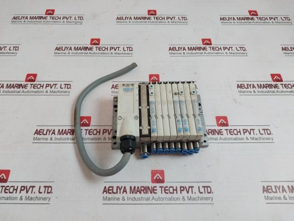 Festo Vmpa-Kms1-24-5 Pneumatic Solenoid Valve Manifold Assy 10bar