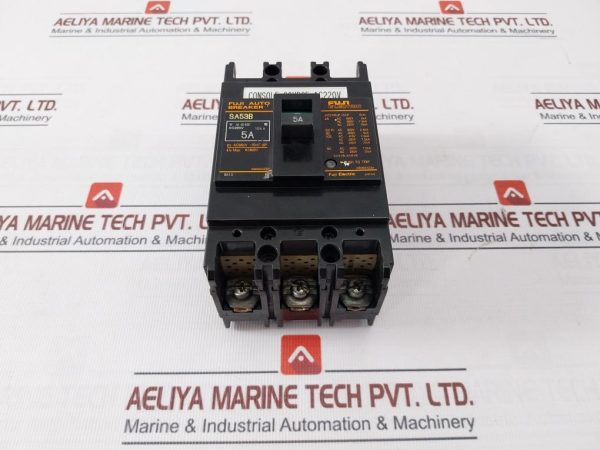 Fuji Electric Sa53b Auto Breaker 660v