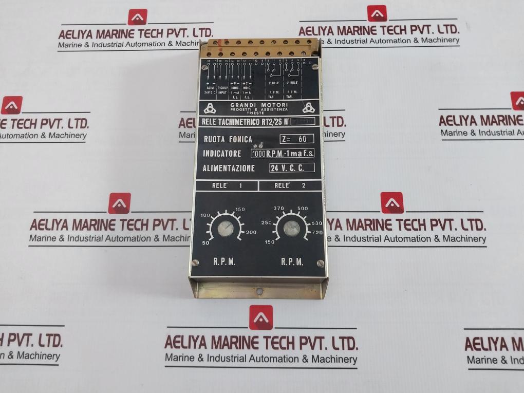 Grandi Motori Rt22s Tachometer Relay