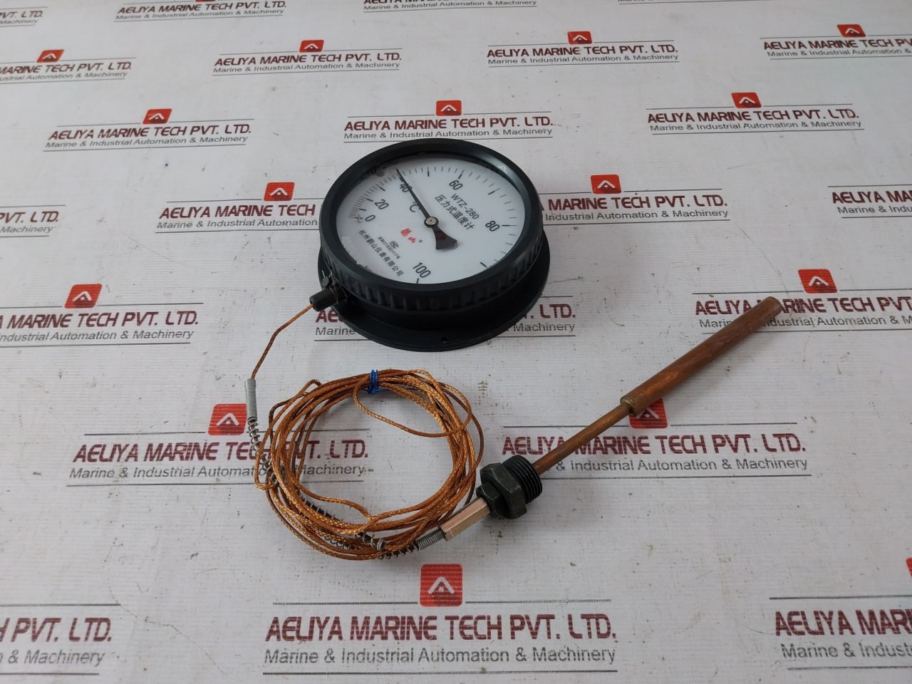 Hangzhou Guanshan Wtz-280 Pressure Thermometer 100°C - Image 3