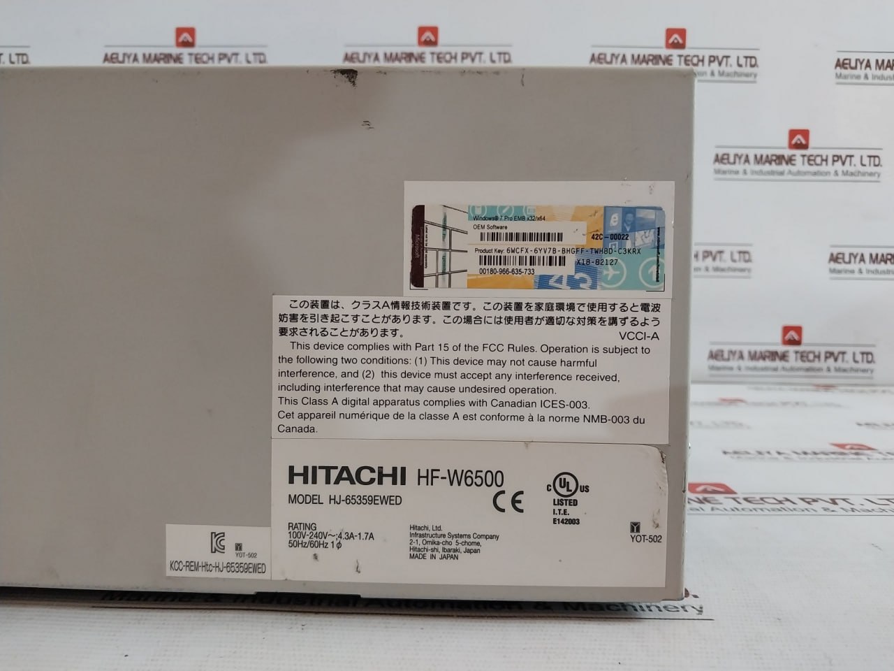 Hitachi Hf-W6500 Controller 240v - Image 13