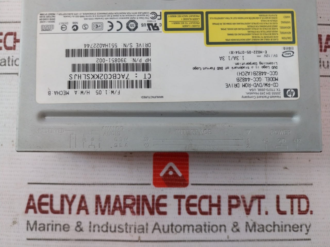 Hp Gcc-4482b Cd-Rw/Dvd-Rom Drive 12v - Image 8