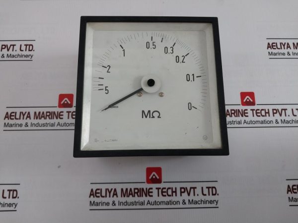Ime ∞ -5 To 0 MΩ Analog Dc Insulation Panel Meter 100v