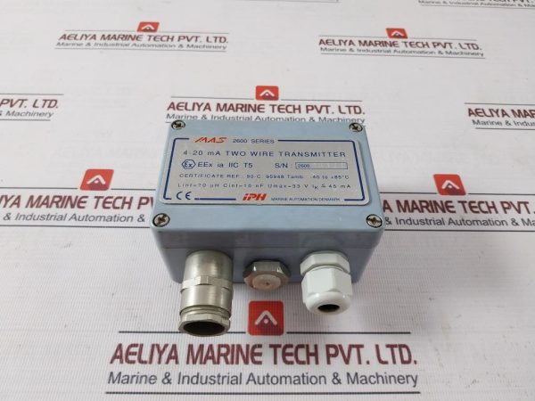 Iph Mas 2600-G30-25-01p Transducer Amplifier 33v