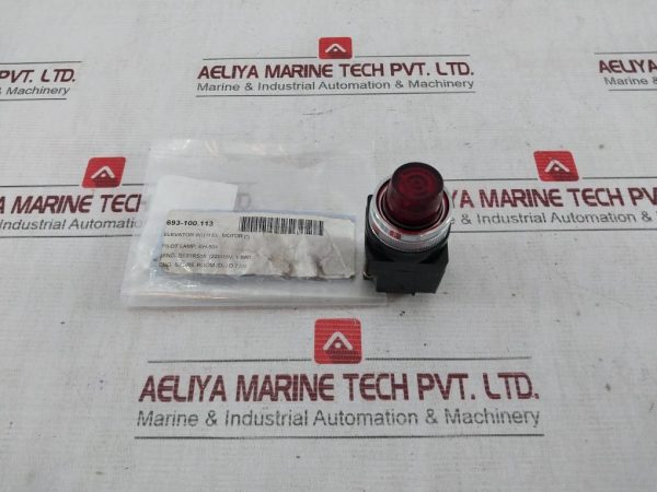 Koino Kh-504 Red Pilot Lamp 220v