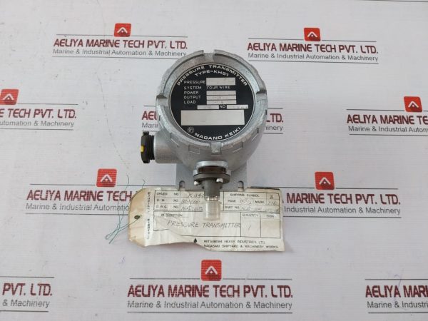 Nagano Keiki Kh51 Pressure Transmitter 220v Nagano Keiki Kh51 Pressure Transmitter 220v