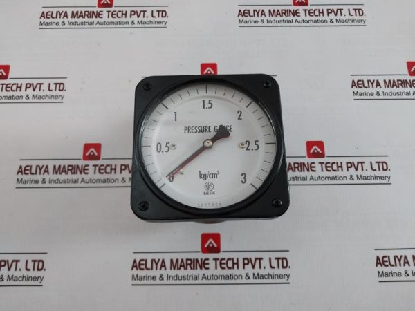 Nagano Keiki Seisakusho 0-3 KgCm2 Pressure Gauge