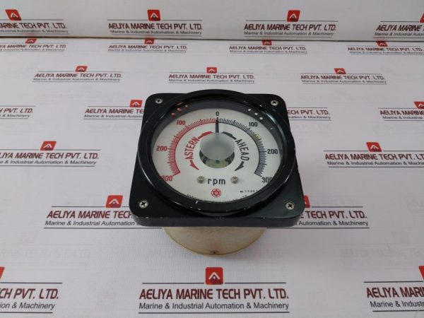 Nippon Zosen Kikai Fe-130 Electric Propeller Shaft Revolution Indicator 40v
