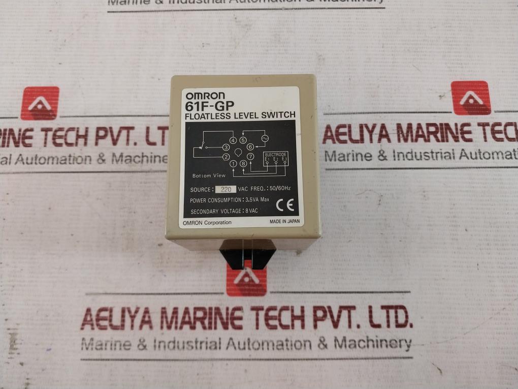 Omron 61f-Gp Floatless Level Switch 220v