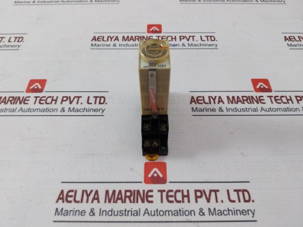 Omron H3y-2 Timer Relay With Base 250v