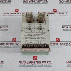 Osaka Negishi Seisakusho Srw-24l Speed Relay 24v