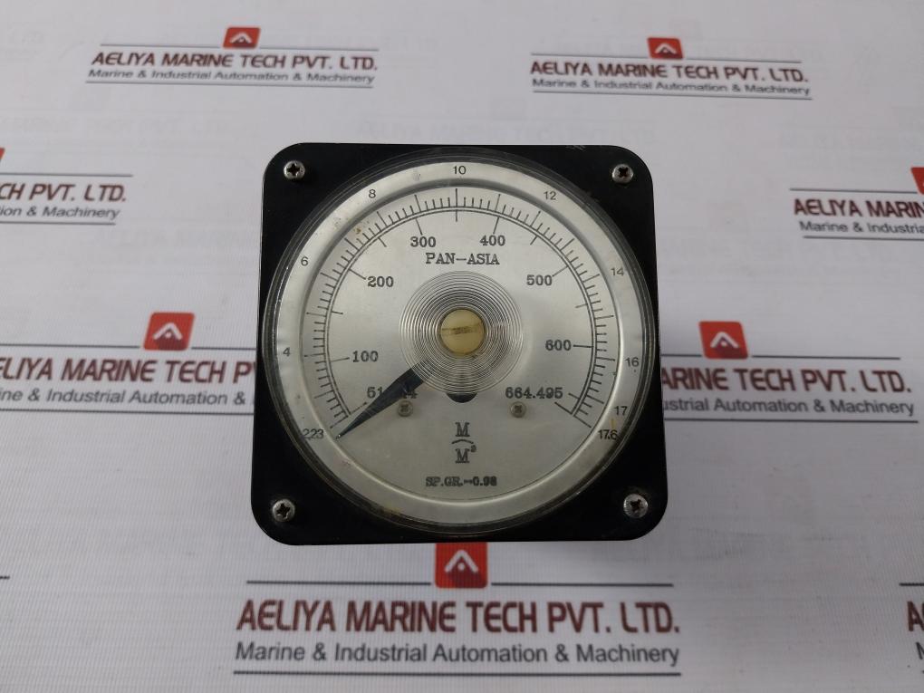 Pan-Asia Sp.Gr=0.98 D.C.Ammeter 500v