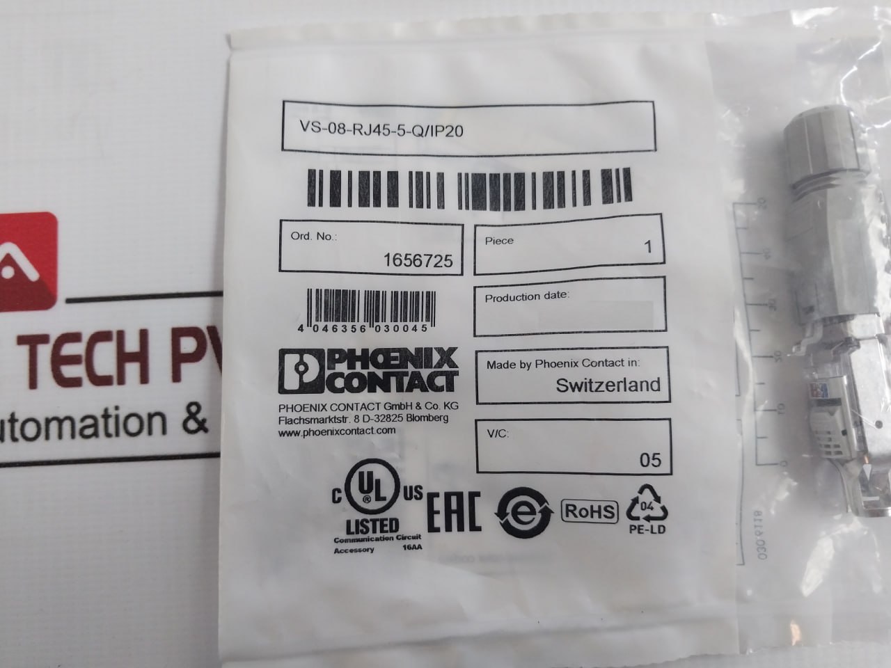 Phoenix Contact Vs-08-Rj45-5-Q/Ip20 Connector - Image 6