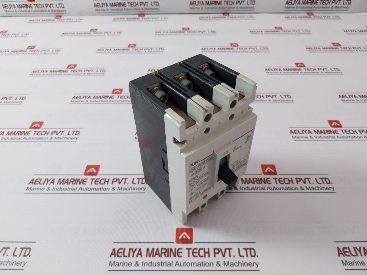 Pufa Dm1-100m/3300 Moulded Case Circuit Breaker 690v - Image 6