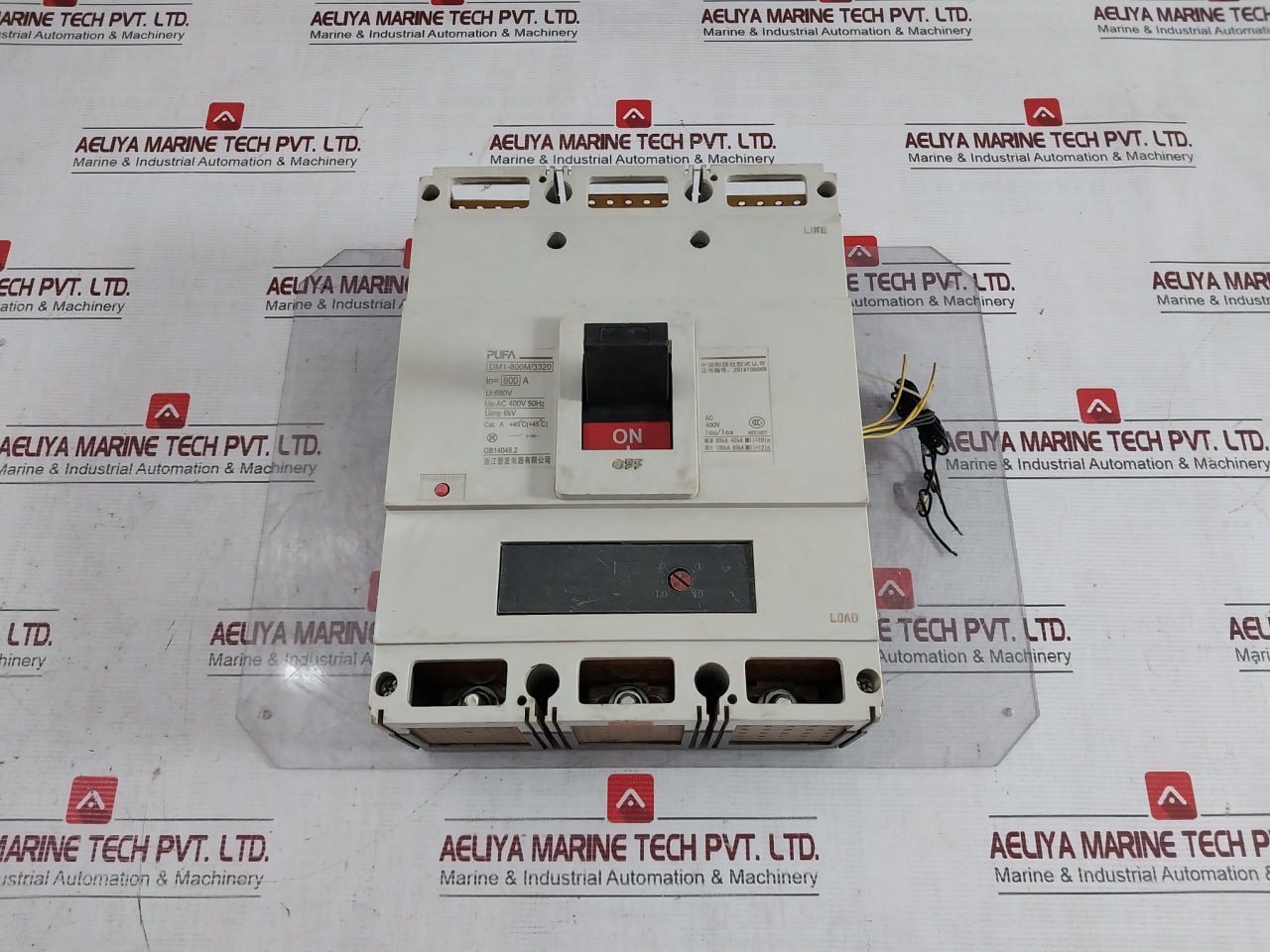 Pufa Dm1-800m3320 Circuit Breaker 690v