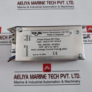 Rasmi 3g3jv Pfi 1010-E Single Phase Rfi Filter 250v