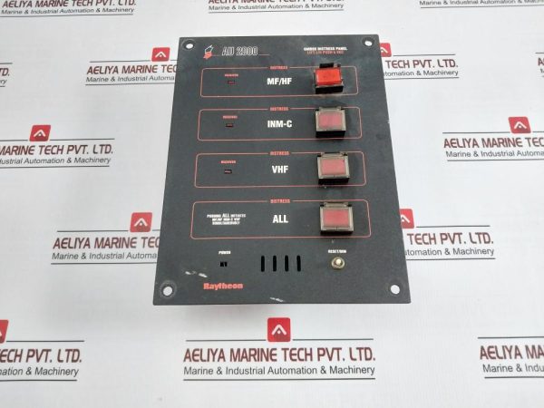 Raytheon Au 2000 Gmdss Distress Alarm Panel
