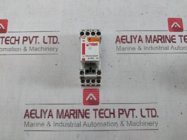 Relpol R4n-2014-23-5230-Wt Relay With Base 250v