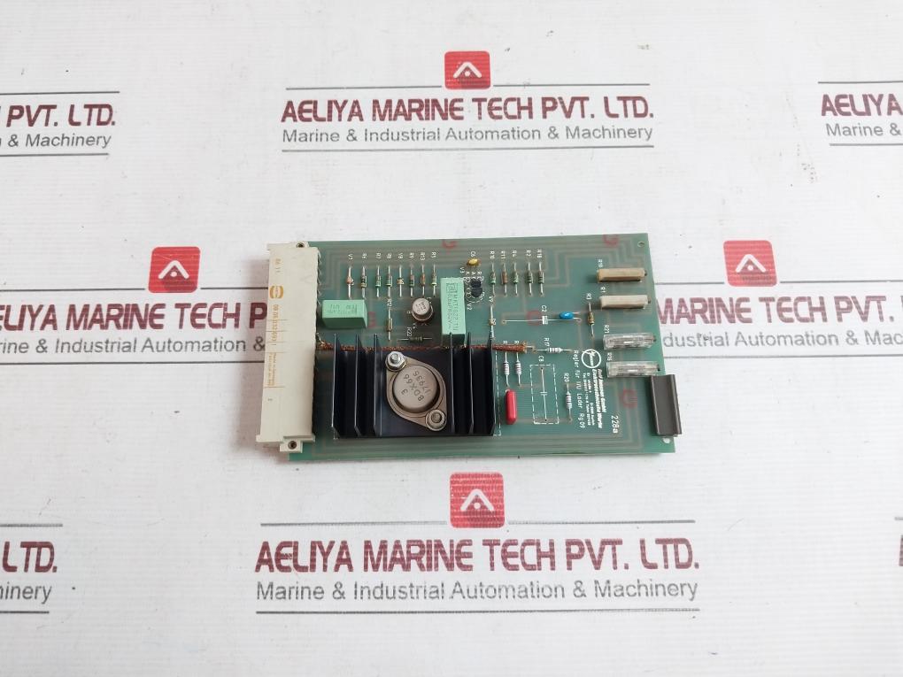 Rolf Janssen 228a Regler Fur I/U Lader Rg 09 Pcb Card - Image 3