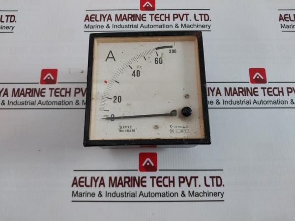 S.I.P.I.E. 4960 Ar Analog Ammeter 300a