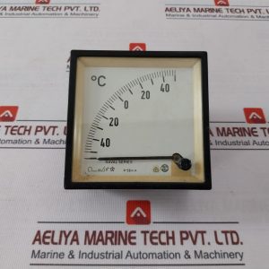 Saci -50-0-50 °C Analog Panel Meter
