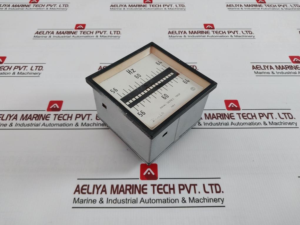 Saci 56-64 Hz Naval Series Frequency Meter 440v - Image 3