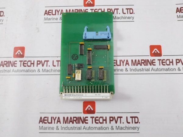 Sam Electronics Sel 403 Shaft Generator Panel 94v