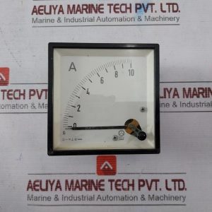 Cgs Italia H96w Amperometro Vintage 10 Ampere