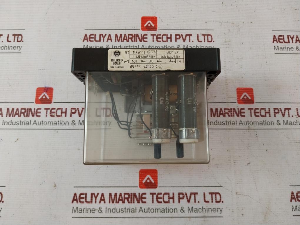 Schleicher Mxw 11 Time Relay 500v - Image 4