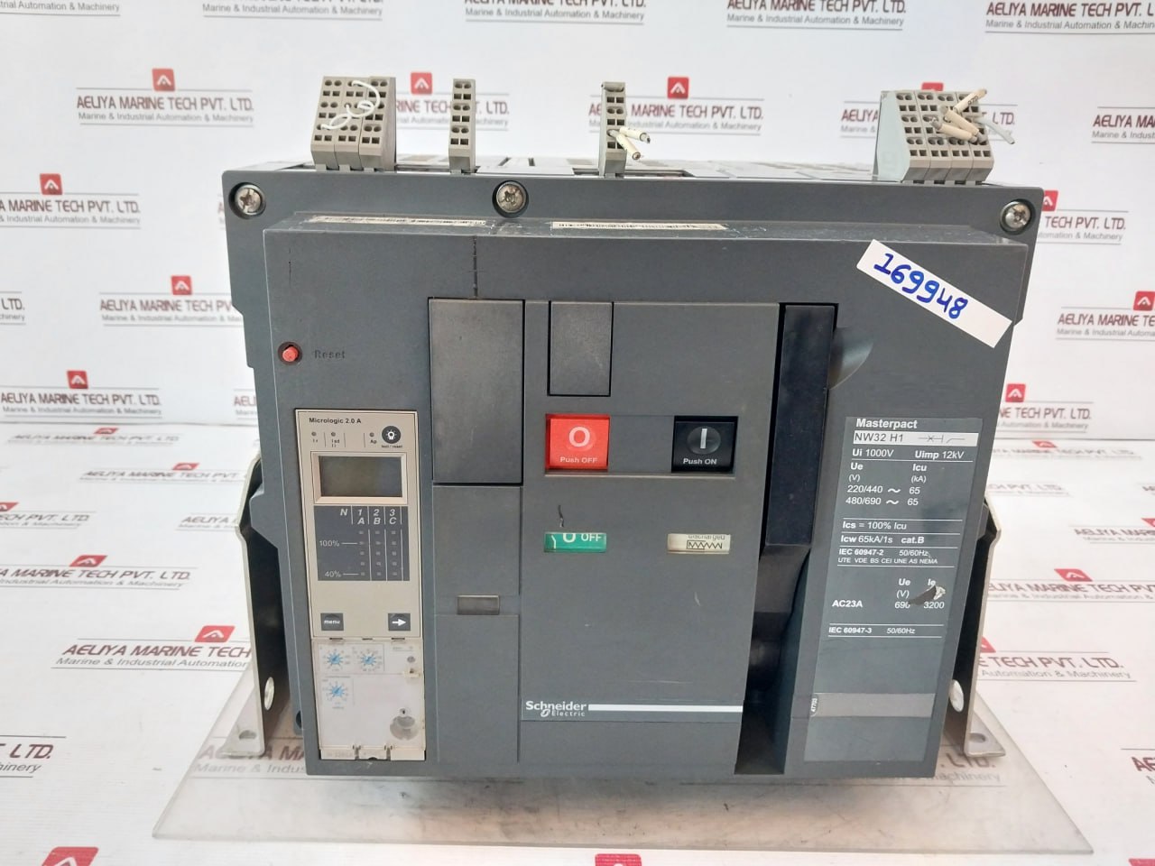 Schneider Electric Merlin Gerin Nw32 H1 Air Circuit Breaker 690v - Image 6
