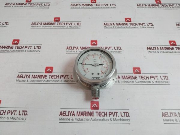 Scotts En 837-1 Pressure Gauge 4 Bar