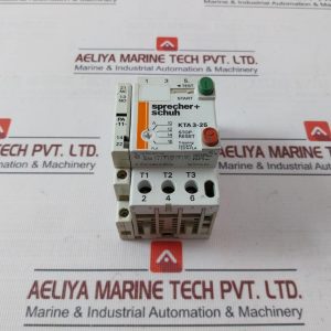 Sprecher+Schuh Kta 3-25 Starter Circuit Breaker 600 V