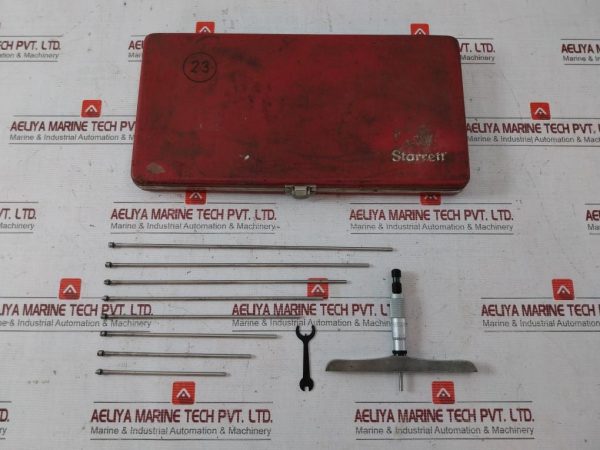 Starrett 445m Micrometer Depth Gage