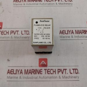 Sunflame Omron Fe-61r Flame-Eye Relay 220v