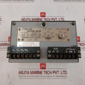 Terasaki Electric Esv-1 Stabilized Voltage Relay 24v
