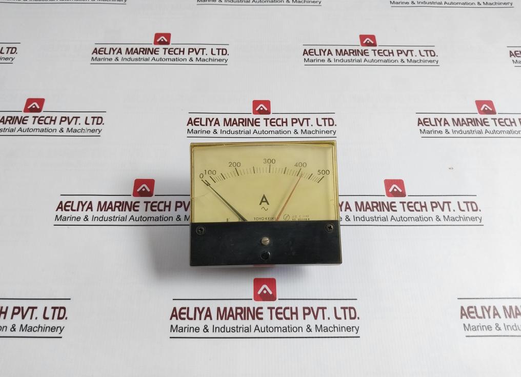 Toyo Keiki Acf-12nb Volt Meter 500a