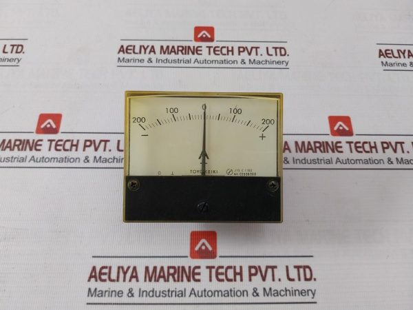 Toyo Keiki Dcf-10 Ammeter
