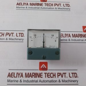 Toyo Keiki Dcf-6 Analog Panel Meter 15v