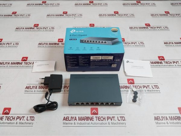 Tp-Link Tl-Sg108 8-Port Gigabit Desktop Switch 240v