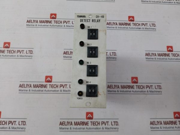 Tsuruga Electric Cr-4d Detect Relay 250v