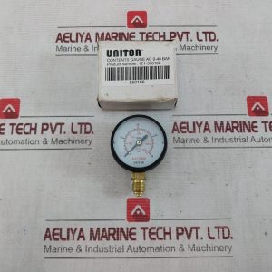 Unitor En562 Oxygen Pressure Gauge Acetylene