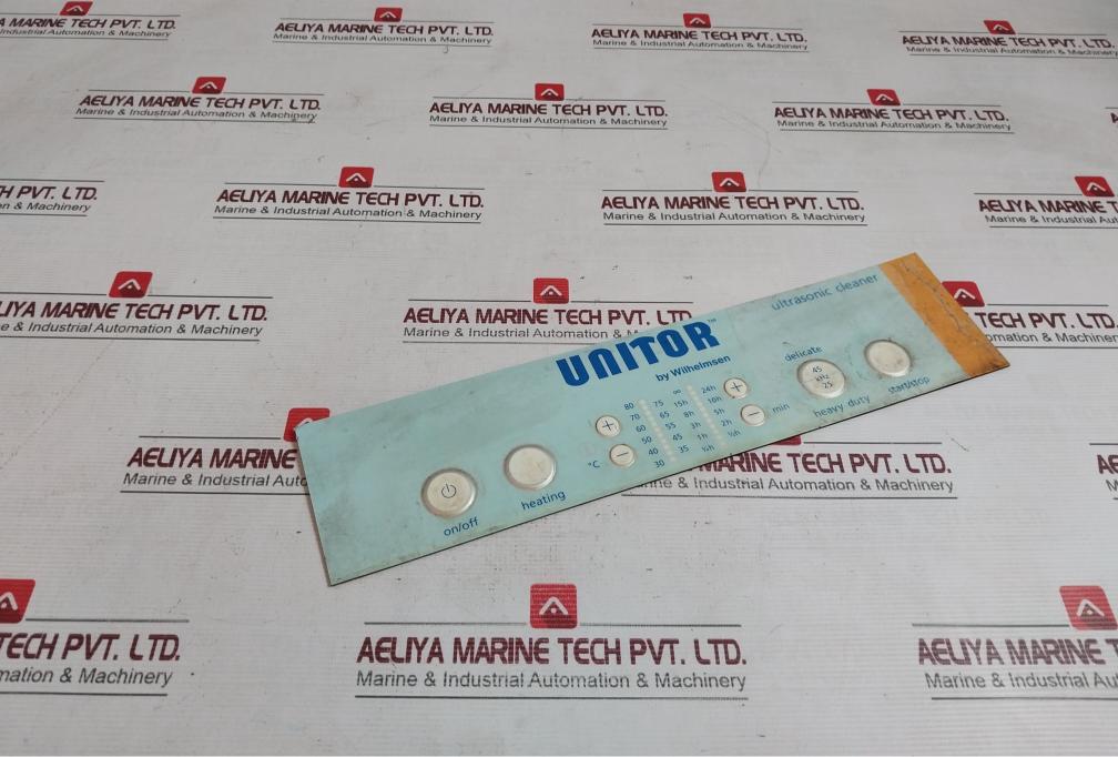 Unitor Ultrasonic Cleaner User Interface Panel - Image 3