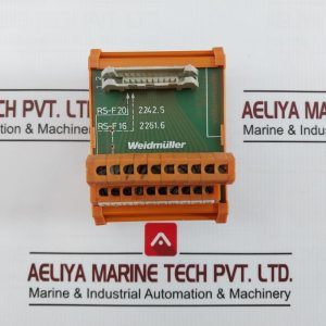 Weidmuller Rs-F 20 2242.6 Interface Module 250v