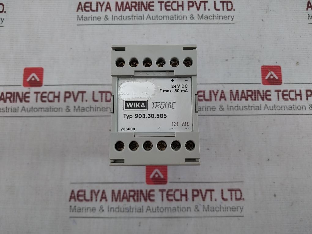 Wika 903.30.505 Overload Relay 220 V