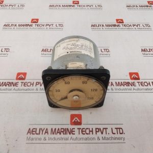 Yokogawa 103011mt-Custom-4 Switchboard Frequency Hertz Panel Meter 10 V