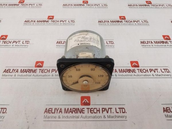 Yokogawa 103011mt-Custom-4 Switchboard Frequency Hertz Panel Meter 10 V