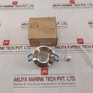 Yuen Tat Electrical St-1077b Recessed Spot Lights Aluminium Elegance 480v