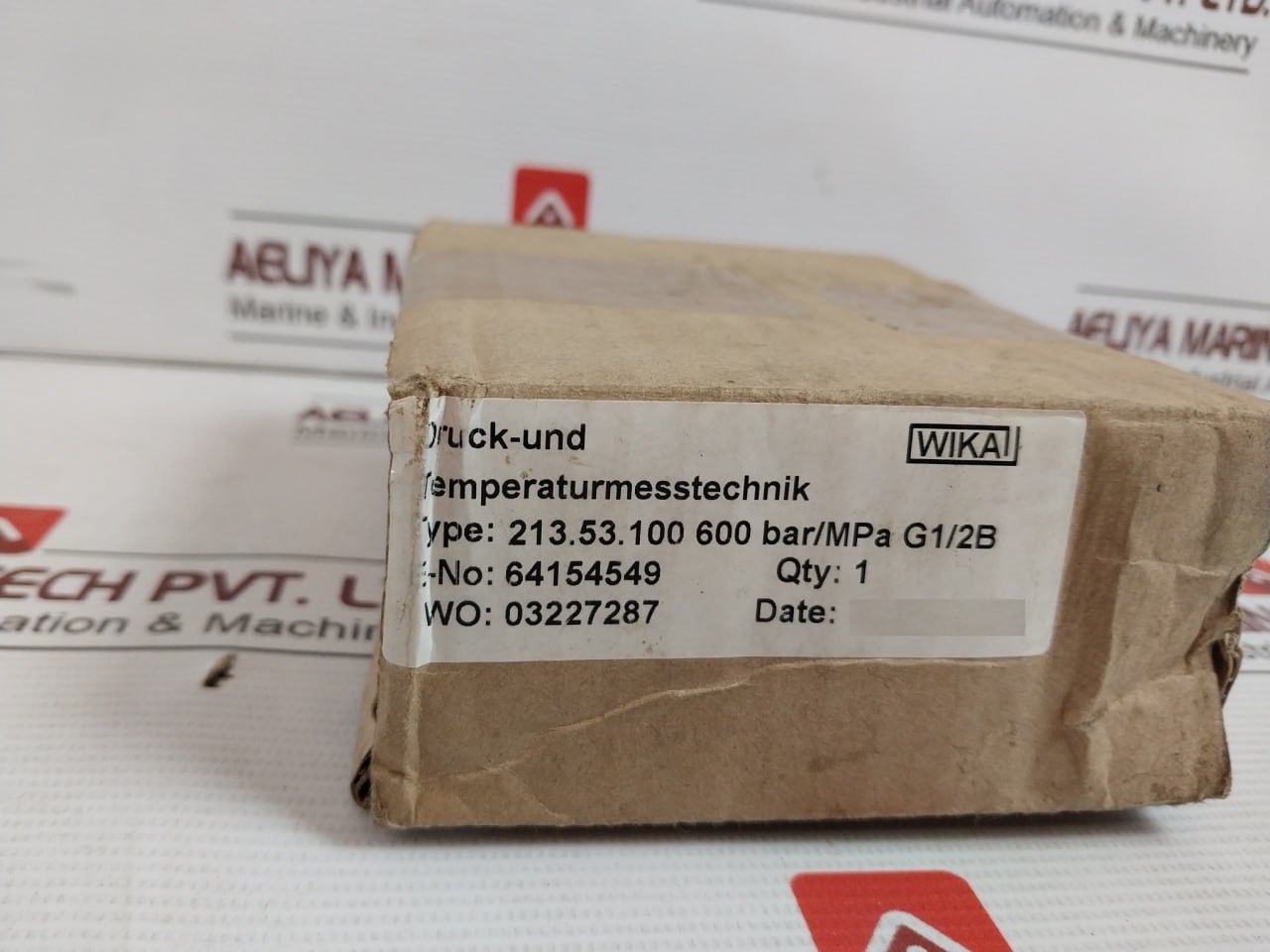 Wika 213.53.100 Pressure And Temperature Measurement Technology - Image 5